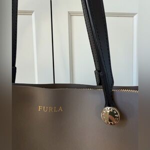 Furla Eden leather tote